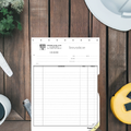 Job invoice designed for contractors