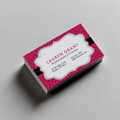 Custom high quality business cards printed on premium paper