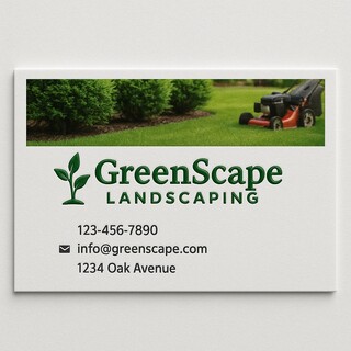 Create Your Own 1-Sided Full Color Business Cards