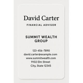 Custom linen business cards with rounded corners printed in black ink
