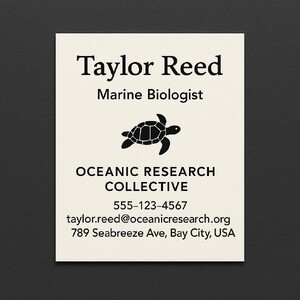 Custom Strathmore business cards printed with raised ink (black only) on natural white paper