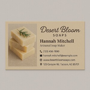 Create Your Own Full Color Business Cards on Recycled Paper