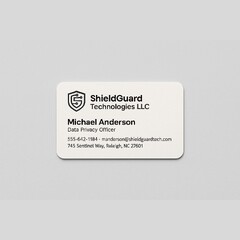 Custom business cards printed with only black ink