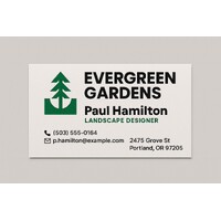 Custom business cards with spot colors using thermography