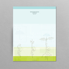 Create your own recycled stationery online