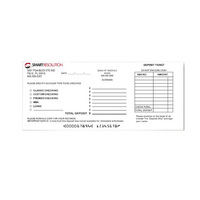 Custom business deposit slips printed to your exact specifications