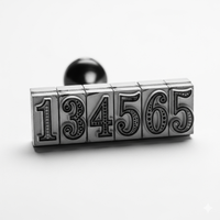 Roller number stamps for your office documents