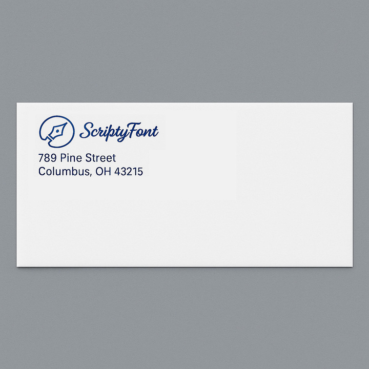 Create your own small return envelopes online