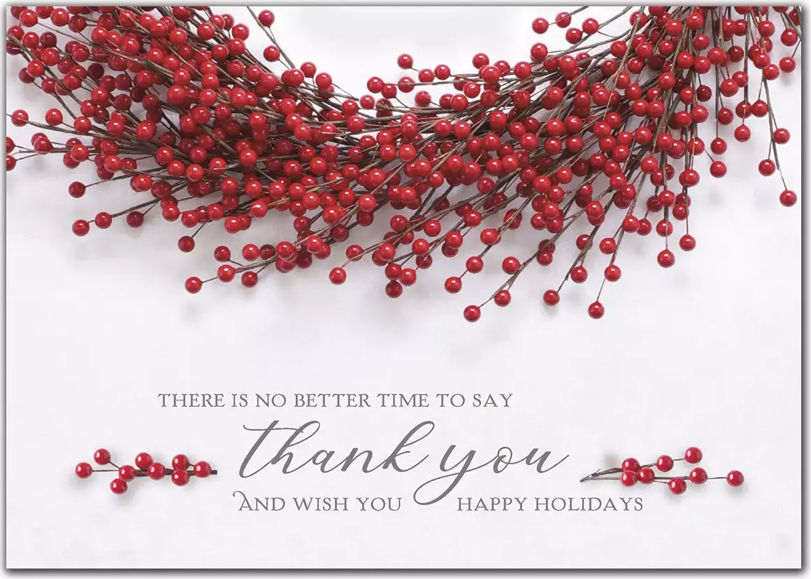 Berry Festive Holiday Cards