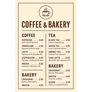 Custom 18" x 24" vertical business poster printed in full color used for business or retail event promotion.