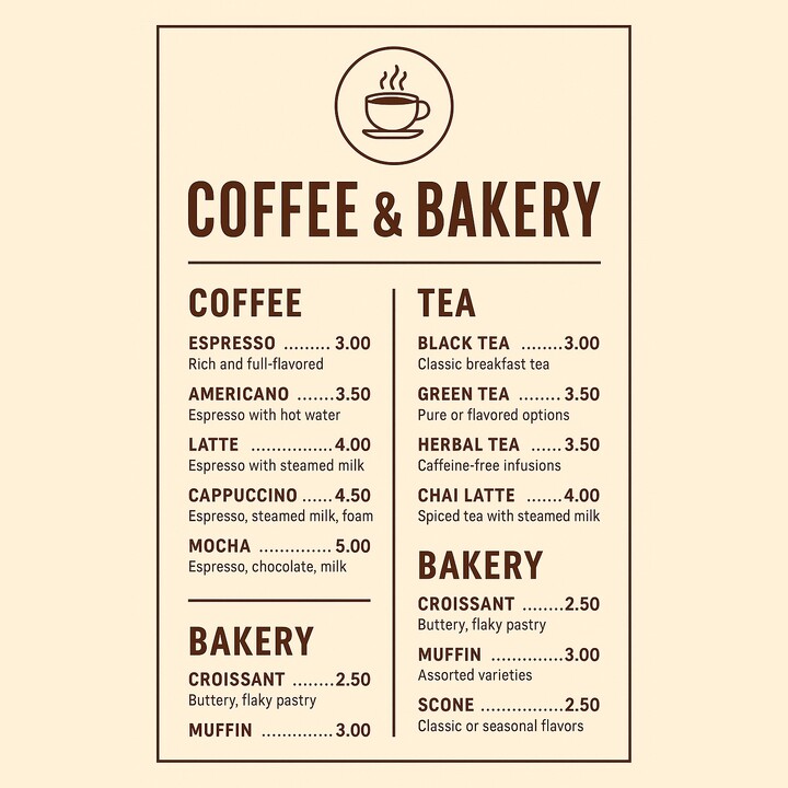 Custom 18" x 24" vertical business poster printed in full color used for business or retail event promotion.
