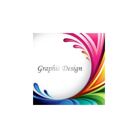 Custom graphic design charge for 1-sided and 2-sided printing projects