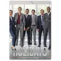 Holiday Photo Card - Happy Days design template ready for a custom picture upload