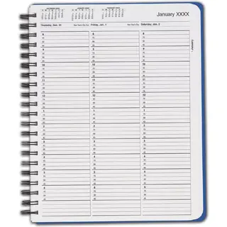 TimeScan 1-Column Appointment Book with 15-Minute Intervals