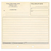 Custom printed NCR carbonless office memo, duplicate format