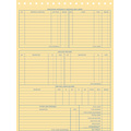 HVAC service form back print with job cost