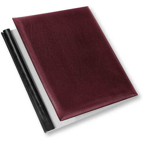 Vinyl board available in burgundy
