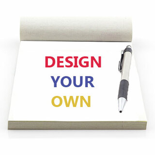 Custom 5.5 x 8.5 4-part quadruplicate carbonless book with full color logo