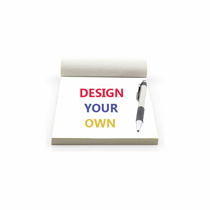 Custom 5.5 x 8.5 4-part quadruplicate carbonless book with full color logo