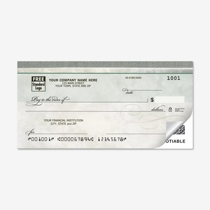 Custom checks for small and medium businesses - laser and handwritten formats