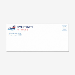 Custom business envelopes printed from black ink to full color