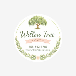 Custom business labels printed in multiple sizes and shapes