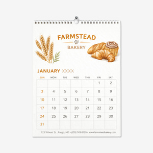 Custom business calendars in a variety of formats