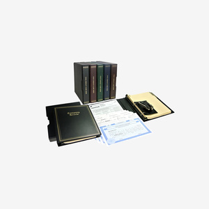 Corporate binders with custom made seal