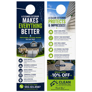 Design your door hangers online in minutes.