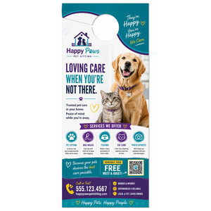 Design your retail door hangers online in minutes.