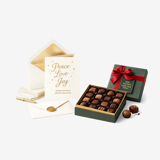 Choose and customize your company's holiday gifts and greeting cards online