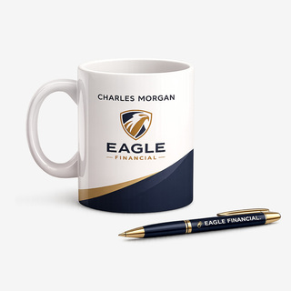 Custom printed promotional and branded business office products