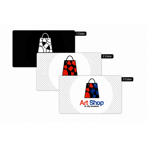 Custom 3" × 5" rectangular labels available in one-color, two-color, and three-color printing for product packaging, branding, and retail applications