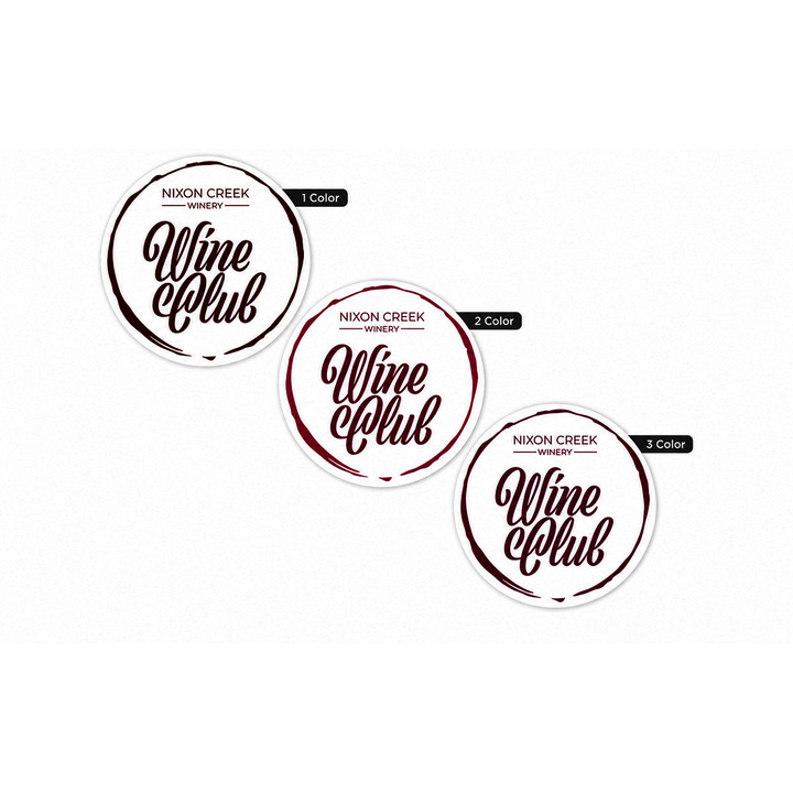 5-inch round custom labels available in one, two, or three spot colors for product packaging, promotions, branding, and retail applications