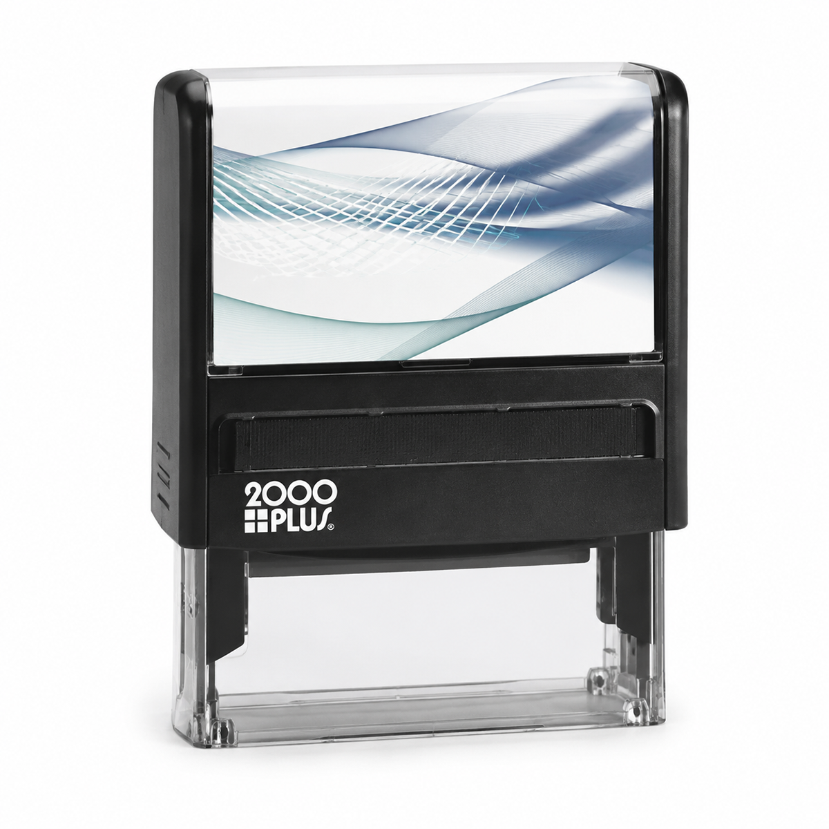 Custom self-inking stamp, 15/16" x 2 11/16"