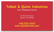 108762 - Large Personalized Business Card Magnets