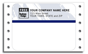 1291T - Continuous Mailing Labels, Color Collection