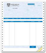 13051AG - QuickBooks® Continuous Product Invoices - No Packing Slip