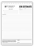 215 - Personalized Job Estimates Printing