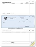 DLM281 - Laser Accounts Payable Checks, Description + Deduction