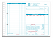 654 - Large Auto Repair Order Forms