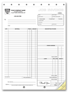 6544 - Carbonless Job Invoices Printing