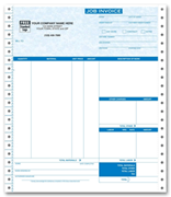 9251G - Personalized Continuous Job Invoice