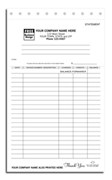 93 - Lined Ledger Statements Printing