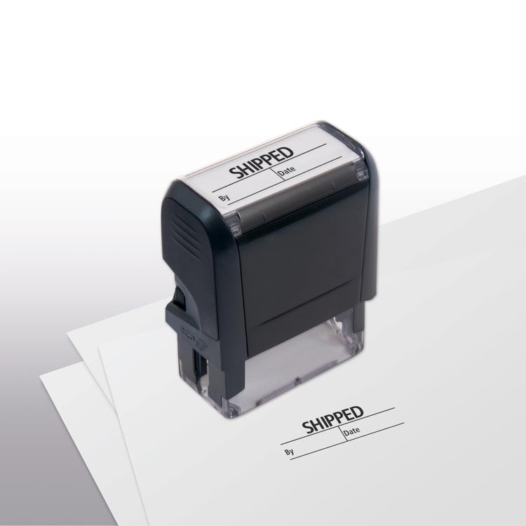 Shipped boxes Self-Inking with custom option