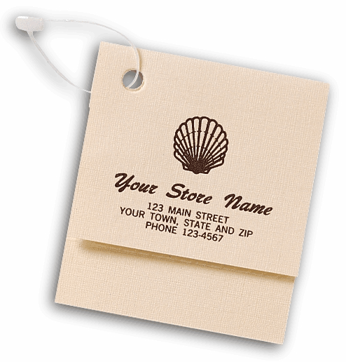 1036 - Gift Tags - Personalized Gift Tags with Plastic Loop