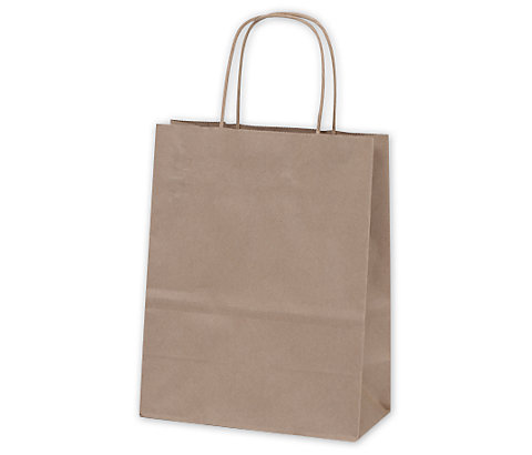 Classic Kraft Paper Bag from recycled material.