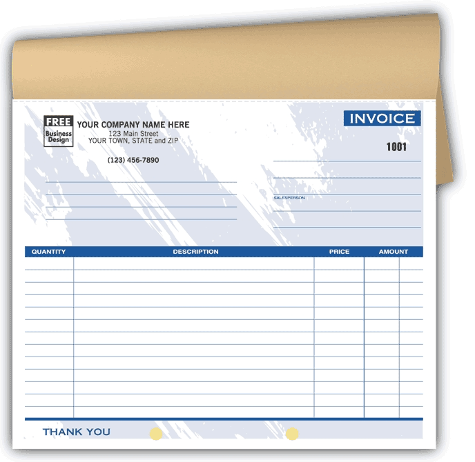 108TB - Compact Invoice Books Printing