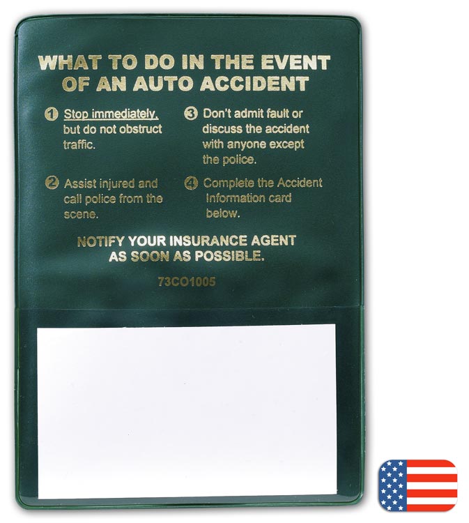 Customized registration card holder is a perfect way to keep your documents safe. 