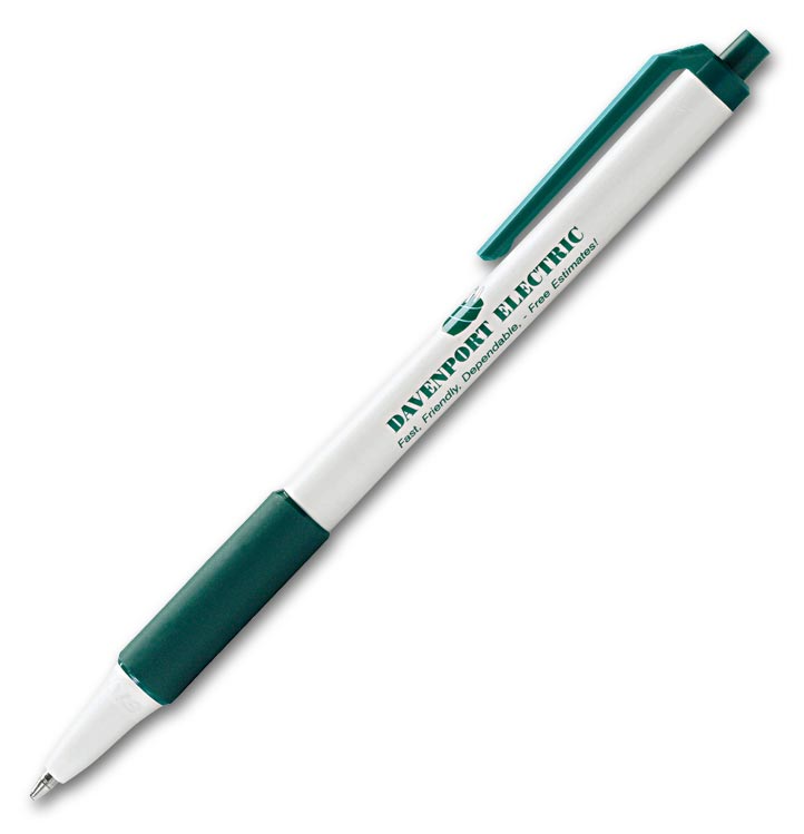 Ensure your business is promoted in style with these BIC rubber Grip Pens.